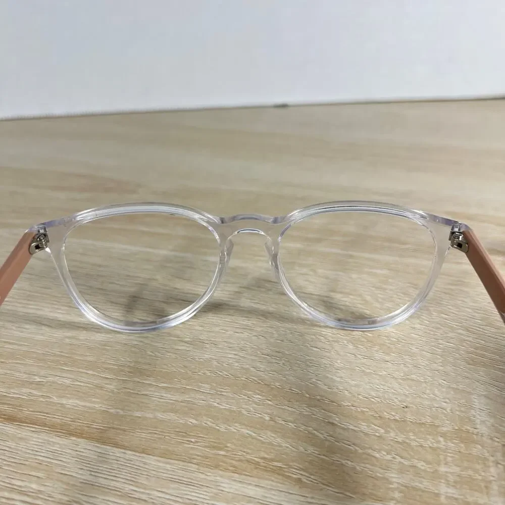 Ray-Ban RB7046 5953 Clear Round Pink Eyeglasses 51-18-140 FRAMES ONLY